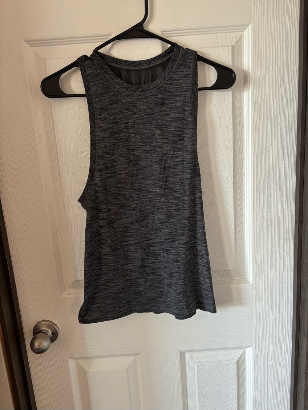 lululemon athletica Women's Heathered Charcoal Grey Tank